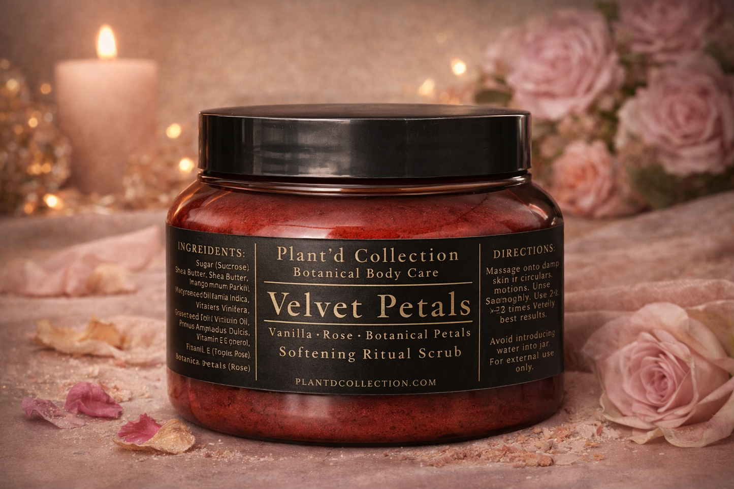 Velvet Petal — Softening Ritual Scrub